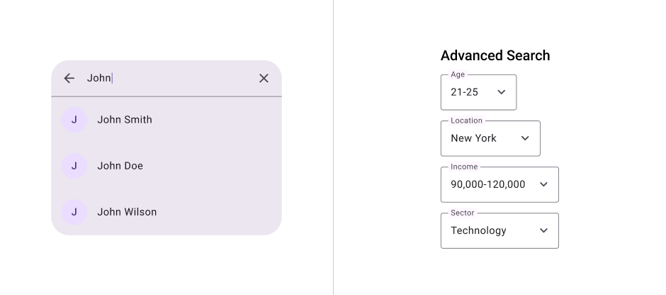 3. Search vs Advanced Search: Know Your User Load