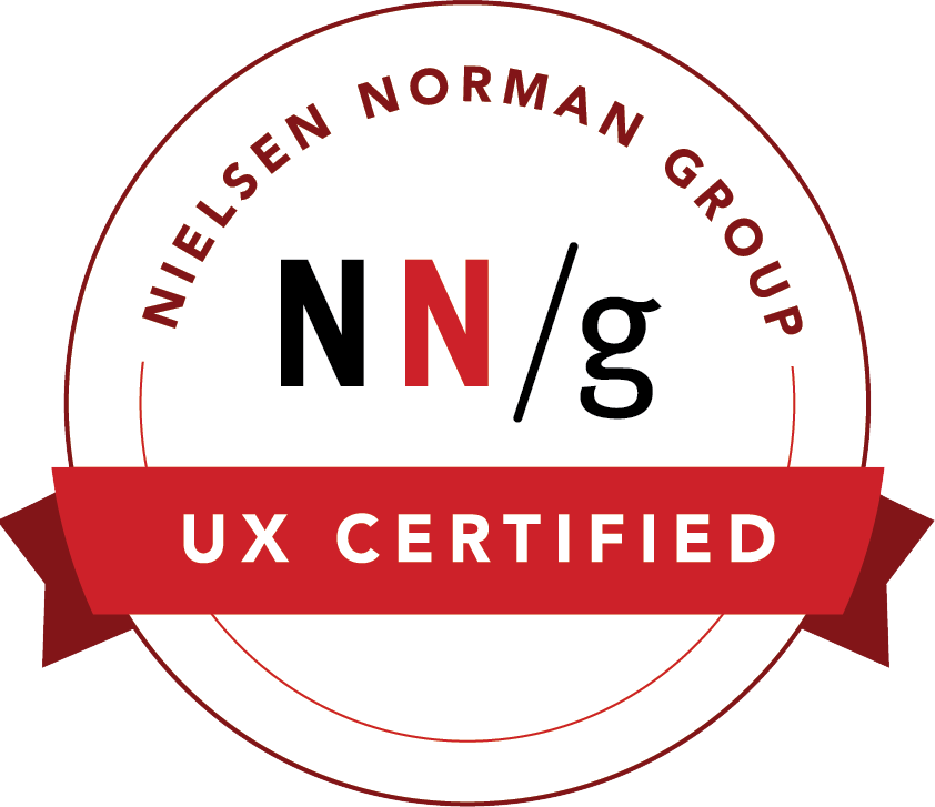NNg Badge - UX Management Certified